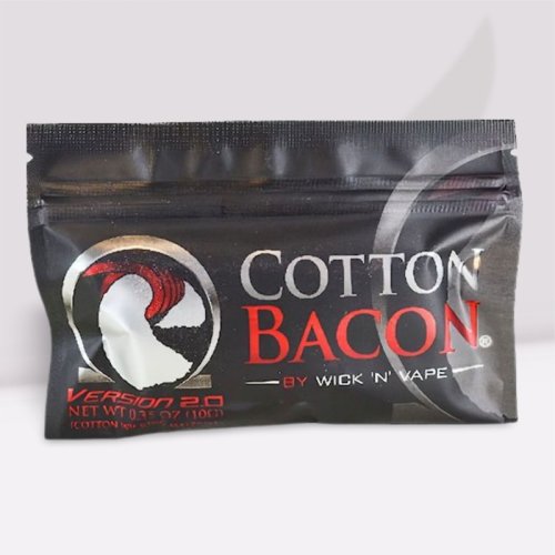 Le cotton Bacon par wick'n'vape pour des saveurs intenses 