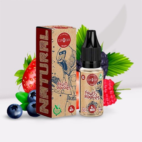 E-liquide Natural Fruits Rouges par Curieux E-liquides 